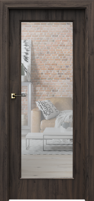 PORTA NOVA model 2.2 z lustrem Dąb Ciemny PORTA NOVA model 2.2 z lustrem Dąb Ciemny - obrazek 1