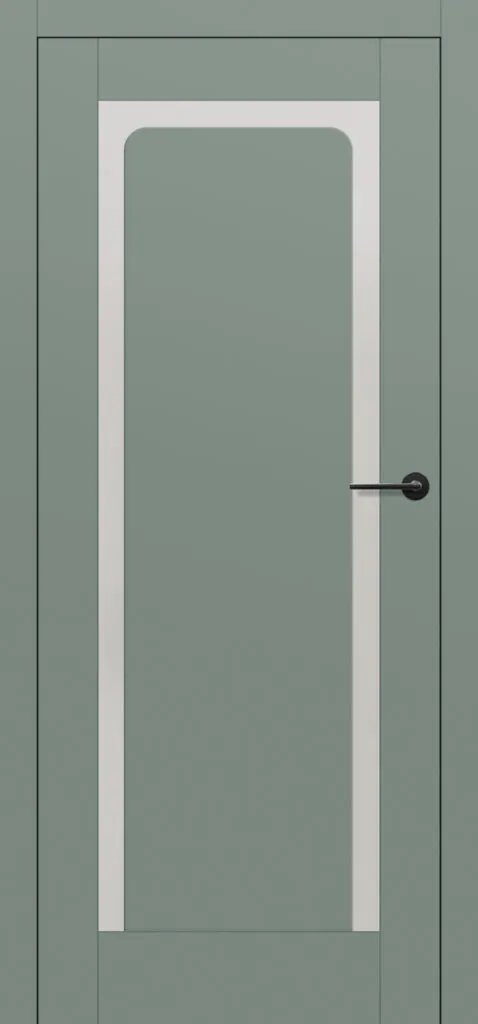 Erkado warszawa zakupdrzwi.pl drzwi-wewnetrzne-bezprzylgowe-jasmin-3-szalwia-st-cpl-klamka-czarna-szyba-mleczna-478x1024 Erkado Jaśmin 3 - obrazek 1